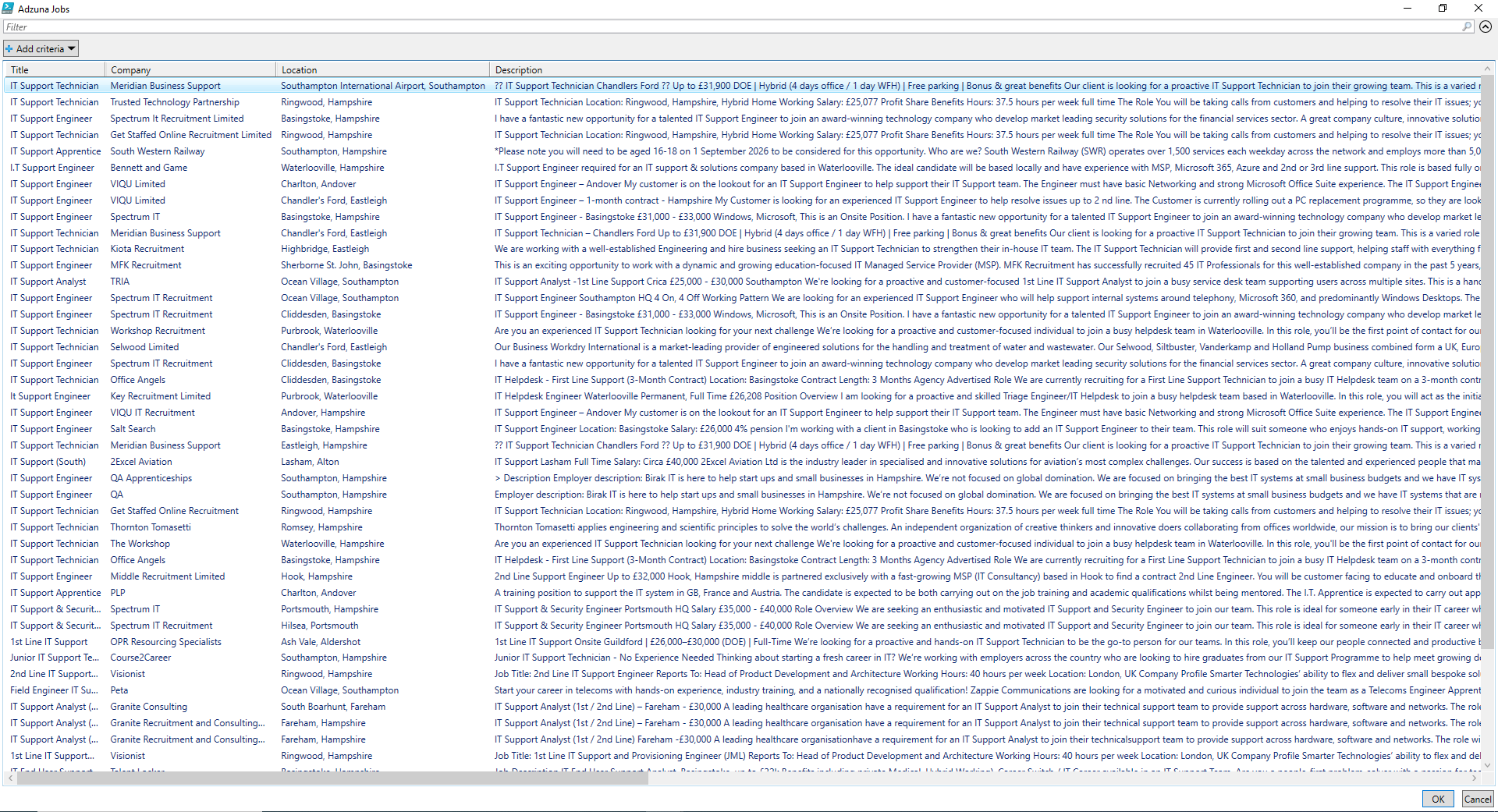 Finding the right job made easy